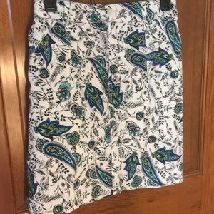 Paisley skort, mint condition